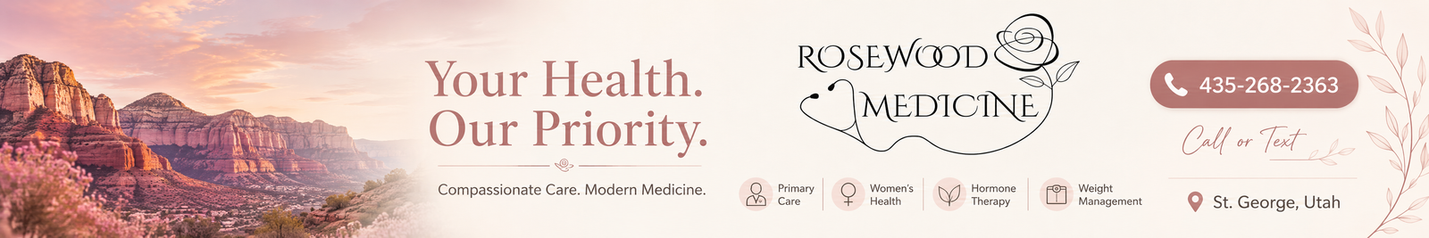 Rosewood Medicine serving Saint George and surrounding communities